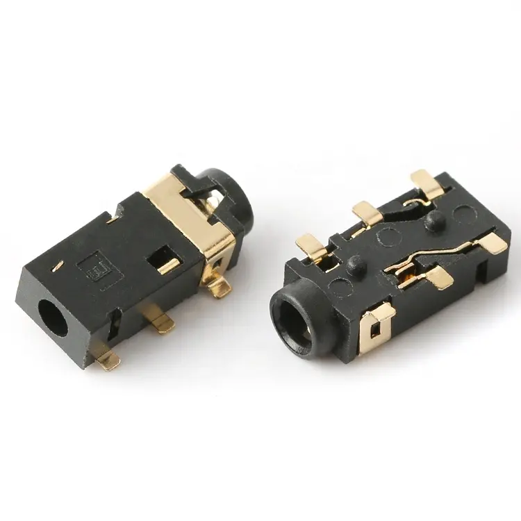 Pcb Mount Mm Pin Socket Headphone Stereo Jack Audio Video Audio